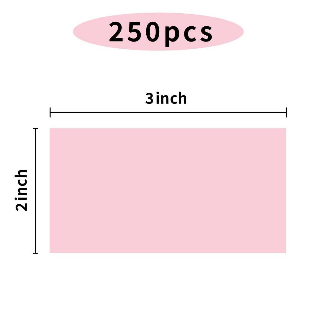 7606 2 X 3 Inch Rectangle Color Coding Labels, Removable Square Label - Picture 2 of 7